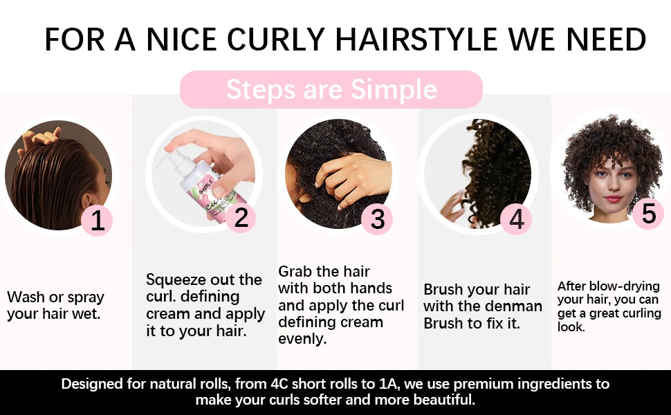 Creamy Hair™: Rose Defining Cream