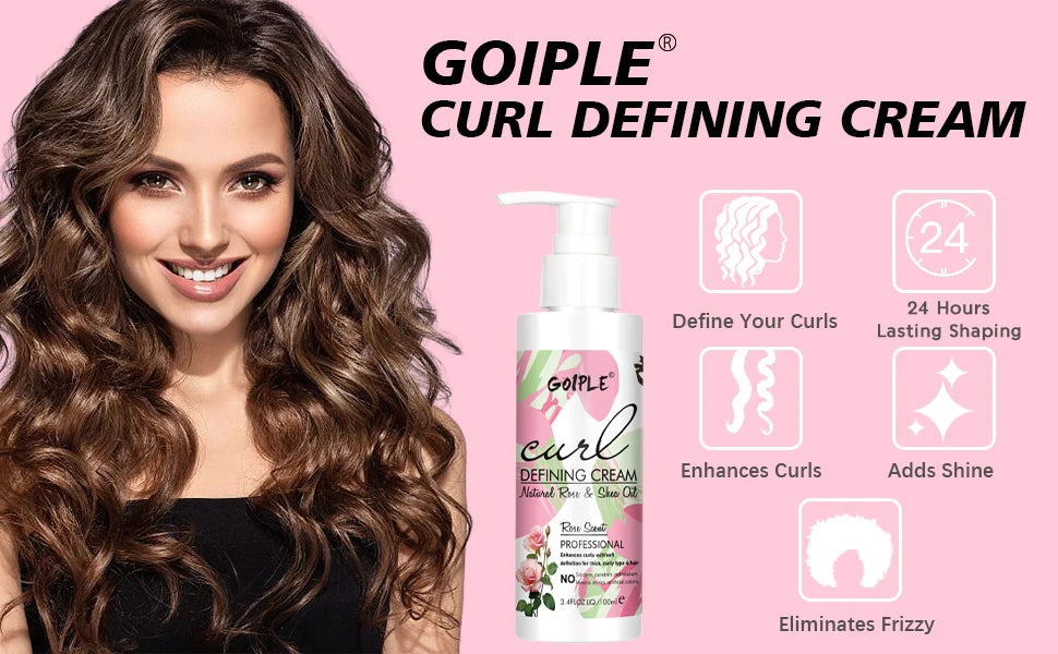 Creamy Hair™: Complete kit voor gedefinieerde en versterkte krullen