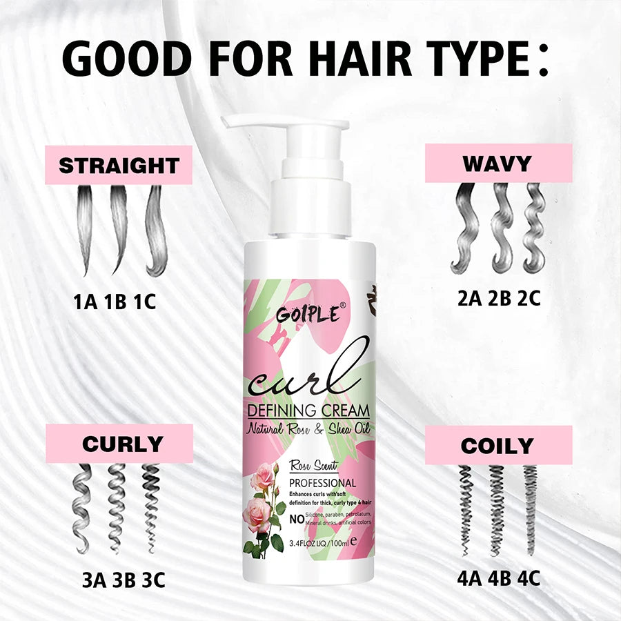 Creamy Hair™: Rose Defining Cream
